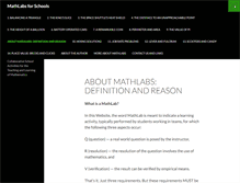 Tablet Screenshot of mathlabsforschools.com